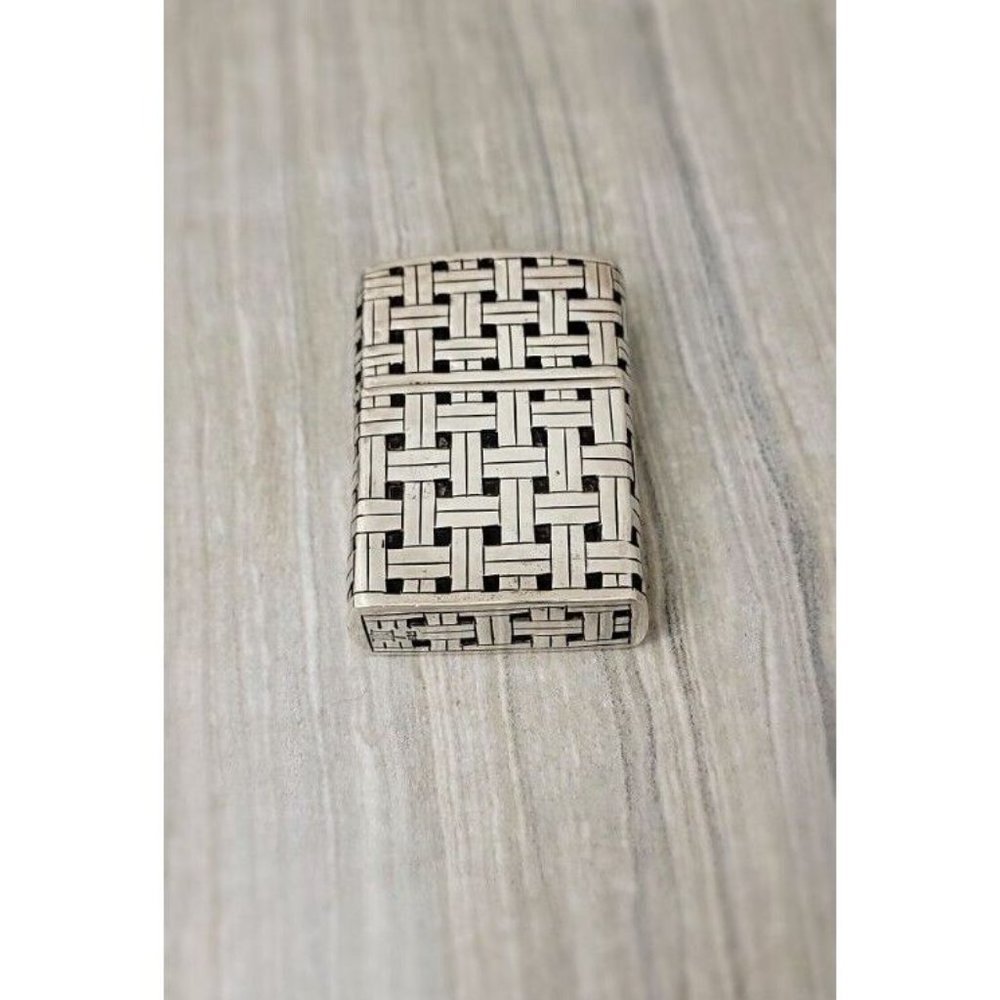 John Hardy Vintage Sterling Silver Zippo Lighter Rare - Picture 2 of 6